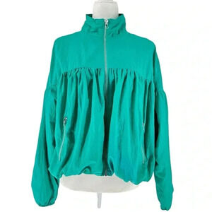 Free People Balloon Bomber windbreaker Jacket